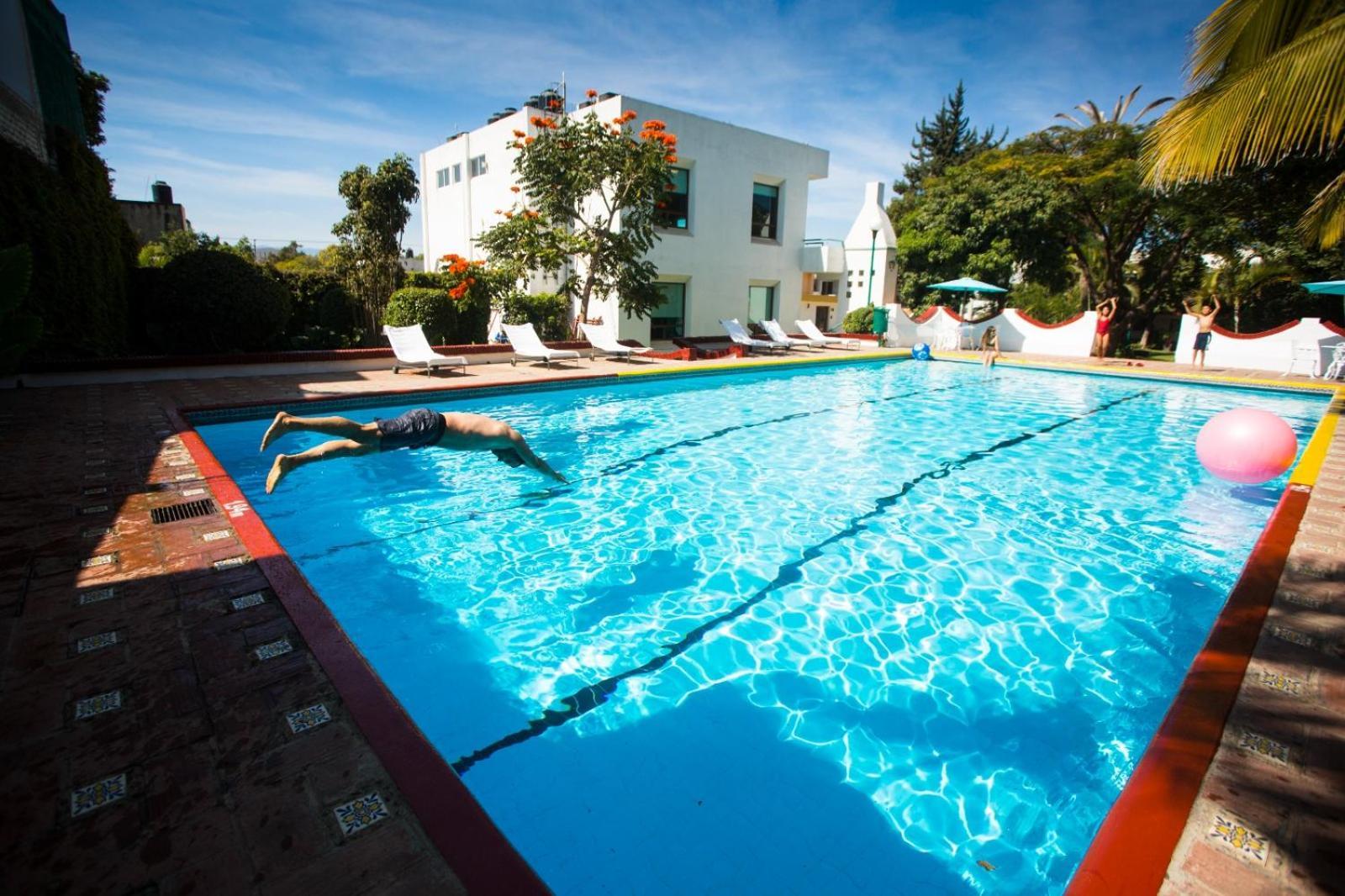 Hotel Los Olivos Spa 오아하카주 외부 사진